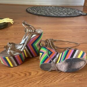 Jimmy choo size 35 platforms